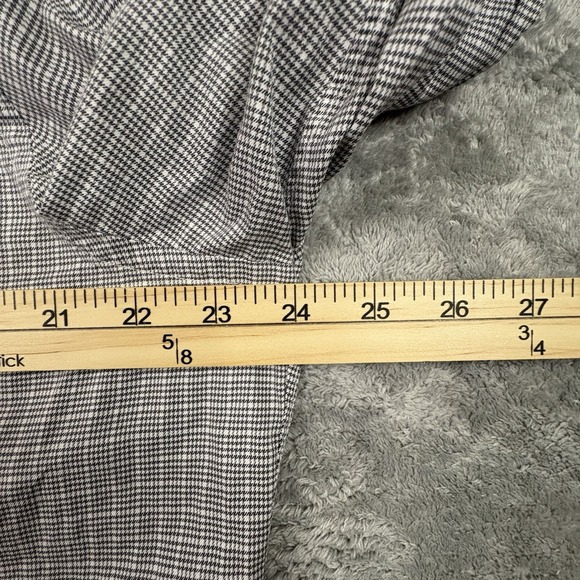 Ermenegildo Zegna Men's 2XL Dress Shirt Gingham Gray Regular Fit LS SEE DESCRIPT - Picture 13 of 16